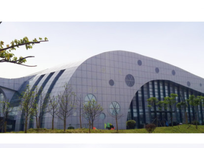 昆山会议中心外景网架工程